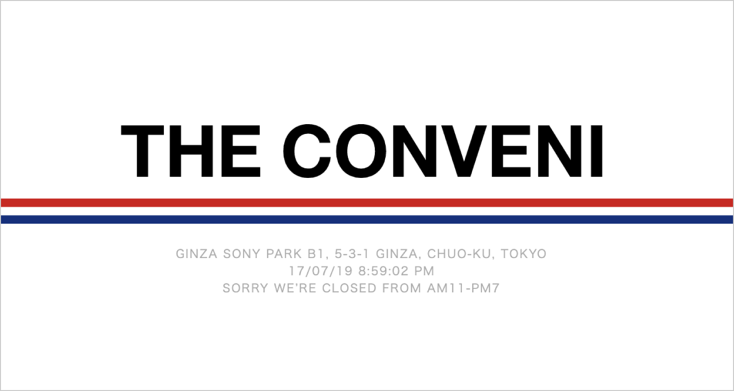 THE CONVENI GINZA